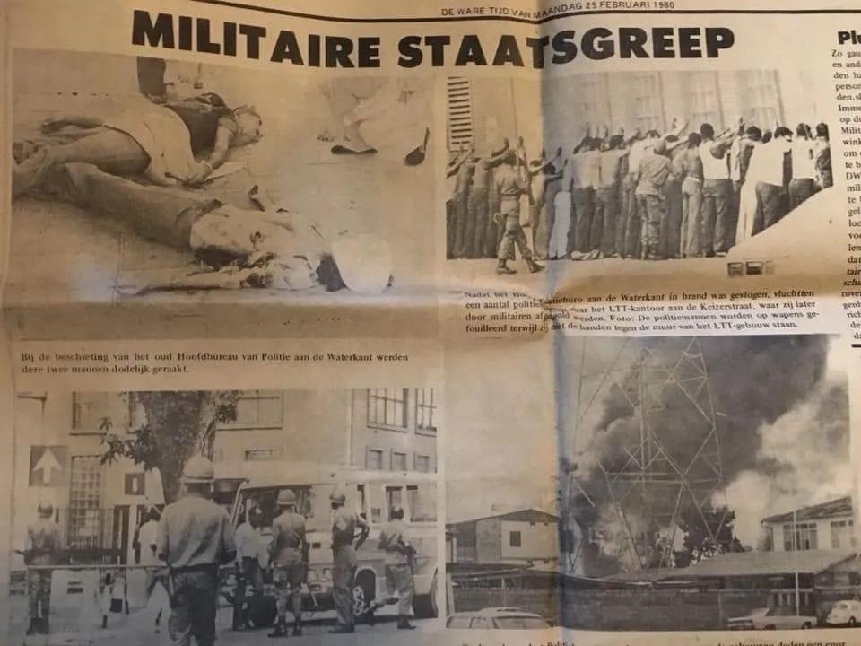 1980 militaire staatsgreep Suriname