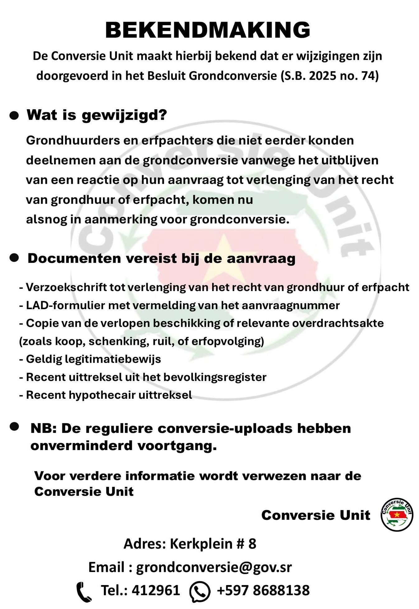 Grondconversie