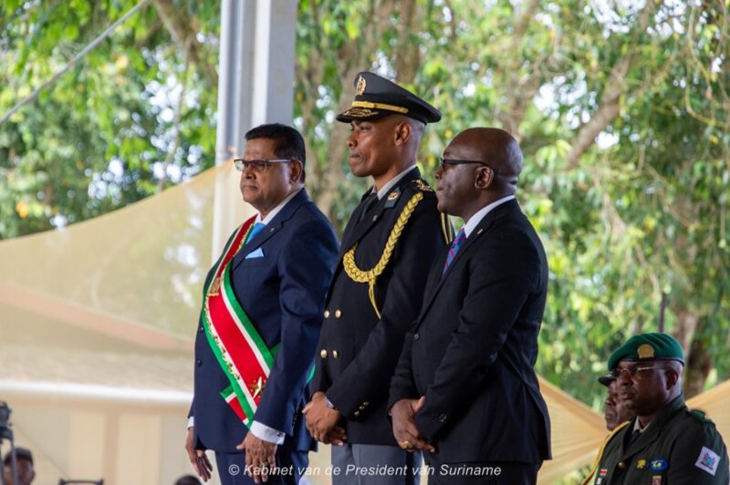 Bryan Isaacs is op 28 maart 2024 benoemd tot korpschef van Suriname