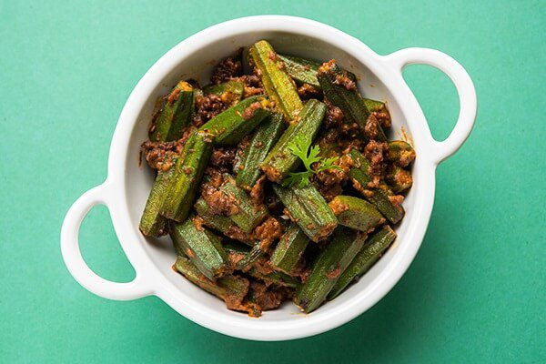 Okra en sperziebonen
