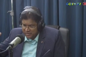 President Chan Santokhi maandagavond in een opbelprogramma op Radio SRS