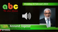Embedded thumbnail for Jagesar reageert op berichtgeving van mogelijke verschuiving olieproductie - ABC Online Nieuws