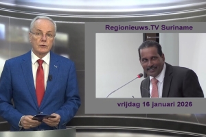 Embedded thumbnail for Regionieuws TV Suriname 16 januari 2026 Jogi: spanningen in coalitie VES 2026 beslissend