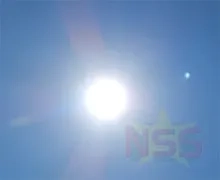 Zonnig en warm vandaag