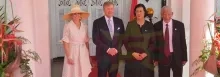 President Simons ontvangt koning Willem-Alexander en koningin Máxima