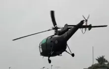  Chetak-helikopters Nationaal Leger ondergaan grondig onderhoud en inspectie 