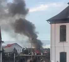 Woonhuis op terrein Financiën afgebrand 