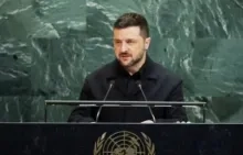 Zelensky waarschuwt VN voor gevaarlijke wapenwedloop en Russische expansie