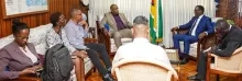 Bouva en Todd bespreken versterking van Suriname–Guyana-corridor