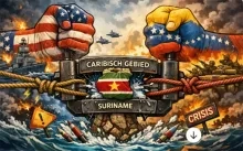 Internationale spanningen slaan door naar Caribisch gebied; Suriname kwetsbaar
