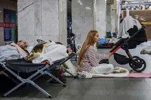 Kyiv leeft in de schaduw van de sirenes