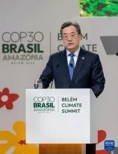 COP30: China bevestigt versnelde groene transitie en versterkte klimaatambities