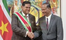 Rabin Parmessar beëdigd als fungerend Assembleevoorzitter