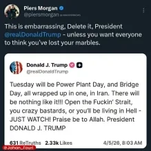 'Get a grip': Iraanse ambassades bespotten Trumps grove dreiging