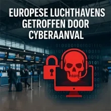 Europese luchthavens getroffen door cyberaanval