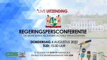 Embedded thumbnail for REGERINGS PERSCONFERENTIE OLI MONI KARTA EN ANDERE ACTUELE VRAAGSTUKKEN 4-8-2022