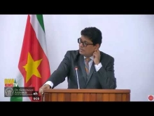 Embedded thumbnail for Asiskumar Gajadien: voorzitter Vaste Commissie Financiën en Planning en de Commissie Staatsuitgaven