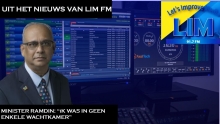 Embedded thumbnail for UIT HET NIEUWS ZAT 19 NOV 2022: MINISTER ALBERT RAMDIN: "IK WAS IN GEEN ENKELE WACHTKAMER"