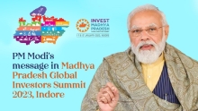 Embedded thumbnail for PM Modi's message in Madhya Pradesh Global Investors Summit 2023, Indore | PMO