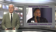 Embedded thumbnail for Regionieuws TV Suriname 11 september 2025 - Pokie: malversaties op Ministerie - Dienstauto's terughalen