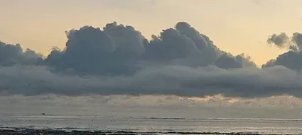 Mooie ochtend met onweersbuien in de middag