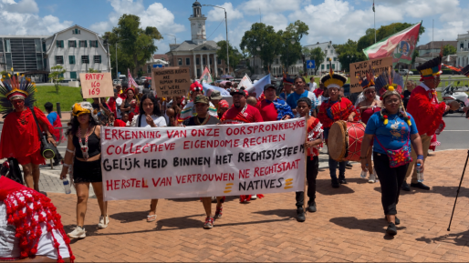 Protestloop inheemsen: ‘Erkenning blijft uit, overheid negeert ons’