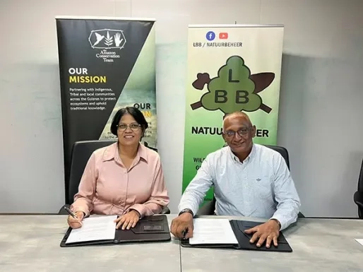 LBB en ACT Guianas versterken bescherming zeeschildpadden op Braamspunt
