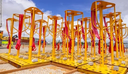 GranMorgu-project bereikt nieuwe fase met aankomst eerste offshore apparatuur