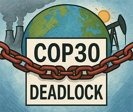 COP30 loopt vast: diepe kloof over afbouw fossiele brandstoffen