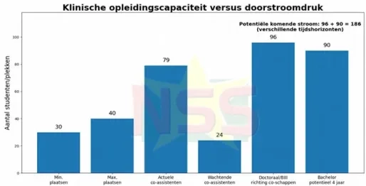 Tekort aan co-schapsplaatsen zet artsenopleiding onder druk