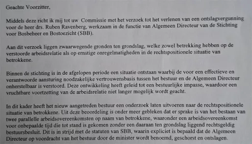 Vertrouwenscrisis bij SBB: minister Soeropawiro wil ontslag Ruben Ravenberg 