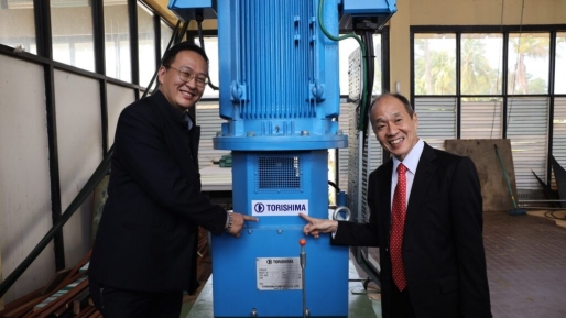 Nieuwe pompinstallatie Sommelsdijkse Kreek versterkt waterafvoer Paramaribo