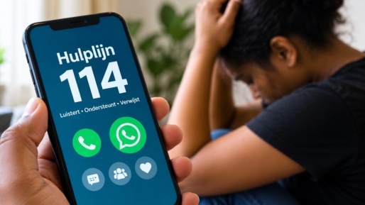 Hulplijn 114 krijgt mogelijk WhatsApp: hulp zoeken zonder te bellen