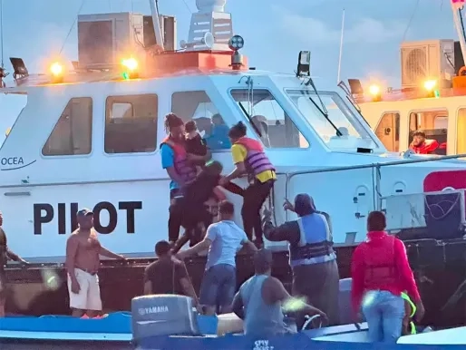 Guyana: Kapitein gearresteerd na schipbreuk, onzekerheid over aantal passagiers
