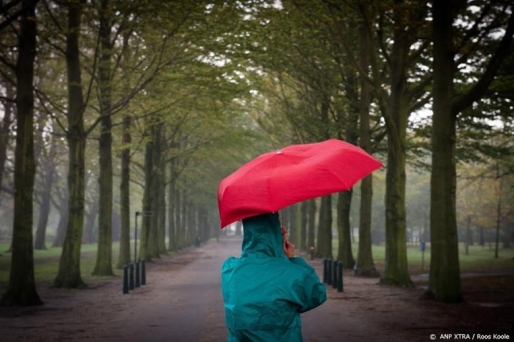 © Copyright ANP 2022 Code geel ook vanwege mogelijk veel neerslag in drie provincies © Copyright ANP 2022 Code geel ook vanwege mogelijk veel neerslag in drie provincies