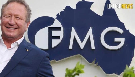 Foto: Andrew Forrest, de Australische miljardair die voorzitter is van FFI Foto: Andrew Forrest, de Australische miljardair die voorzitter is van FFI
