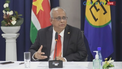 Minister Albert Ramdin van Buitenlandse Zaken, International Business en Internationale Samenwerking (BIBIS) Minister Albert Ramdin van Buitenlandse Zaken, International Business en Internationale Samenwerking (BIBIS)