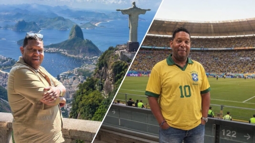 ‘Spookambtenaar’ Quintis Ristie gezellig mee naar Brazilië met vriend Mike Noersalim en president Simons