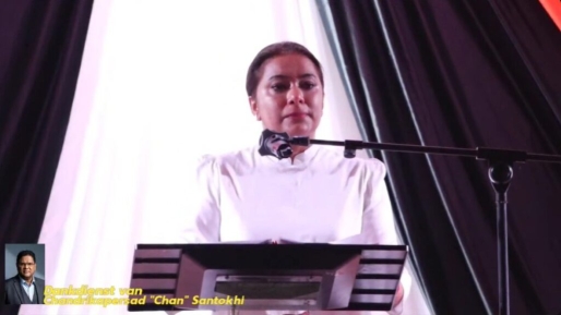 Melissa Santokhi: “Ifu yu e kari yusrefi wan Sranan man, dan yu sabi san Chan du gi Sranan”