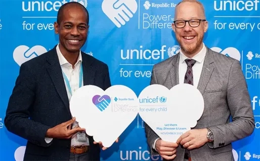 Republic Bank en UNICEF versterken vroegeducatie in Suriname