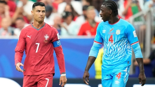 Ronaldo slaagt er niet in Portugal naar overwinning te leiden