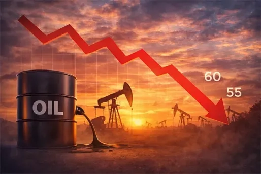 Olieprijzen dalen scherp; markten vrezen overschot in 2026
