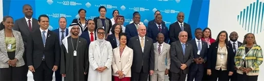 Bouva in  Dubai: Suriname zet in op regionale projecten voor toerisme, transport en sargassum