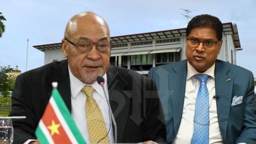 Abrahams zegt dat ook Santokhi contact had met Bouterse toen die ondergedoken zat