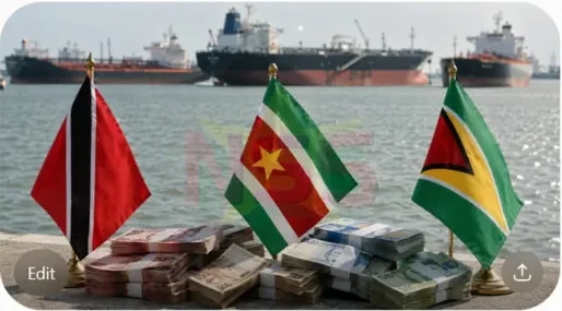 Dalende olieprijs biedt verlichting, maar blijft cruciaal voor economieën Guyana, Trinidad en Suriname