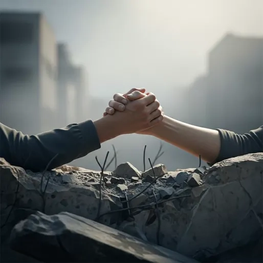 Column: Het kruis van de lijdende mens