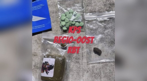 Drugsverdachten aangehouden te Stolkertsijver met hasj en XTC-tabletten