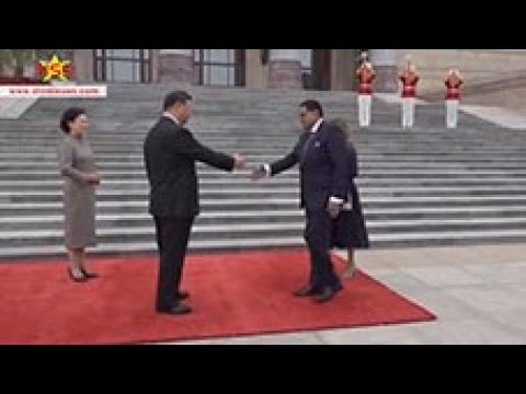 Embedded thumbnail for Welcome to China&quot; : President Xi Jinping verwelkomt president Chan Santokhi
