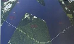 Een concept-ontwerp van de brug gepresenteerd door WSP Caribbean (foto: Stabroek) Een concept-ontwerp van de brug gepresenteerd door WSP Caribbean (foto: Stabroek)